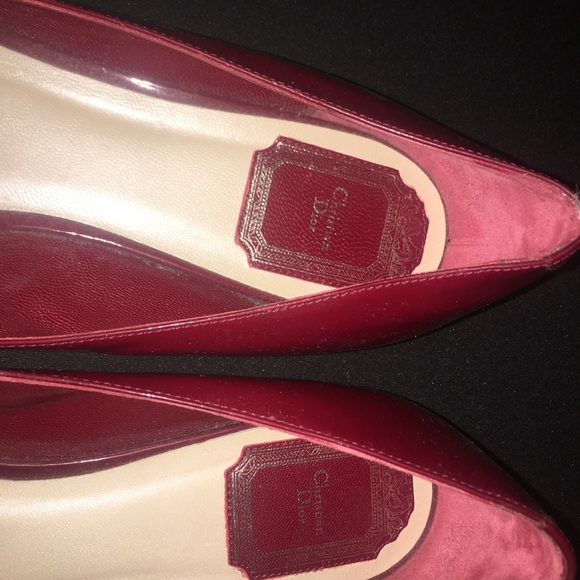 Dior flats shiny red - Picture 2 of 3